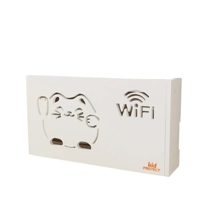 Raft Suport Router Wireless Kidprotect, L Max 520x250x95 mm Raft Suport Router Wireless Kidprotect, L Max 520x250x95 mm